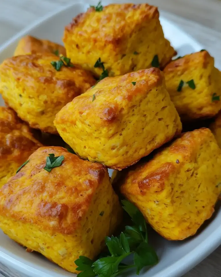 Homemade Cheese & Turmeric Scones recipe photo