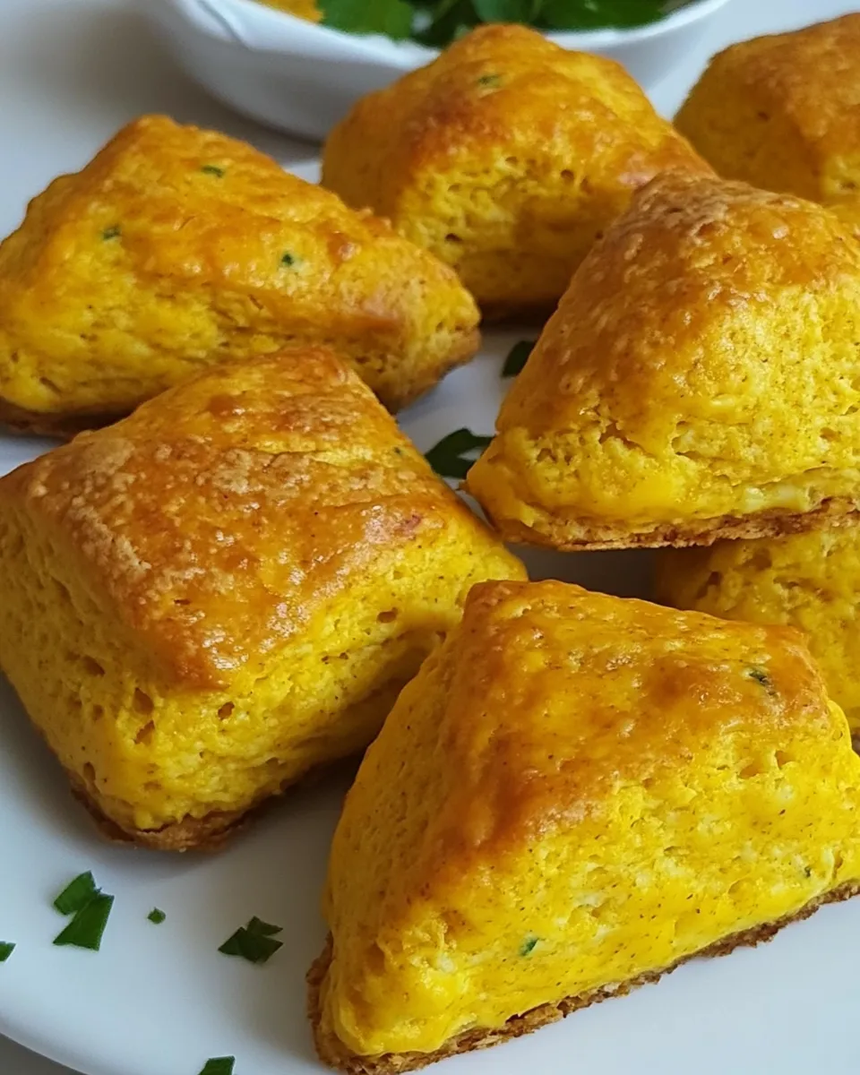 Classic Cheese & Turmeric Scones dish photo