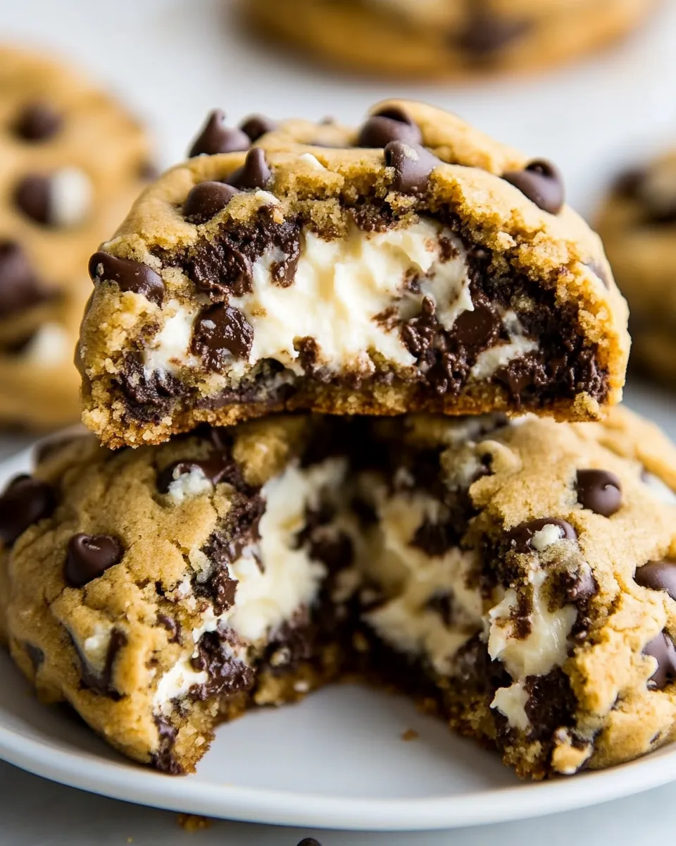Classic Cheesecake Chocolate Chip Cookies image