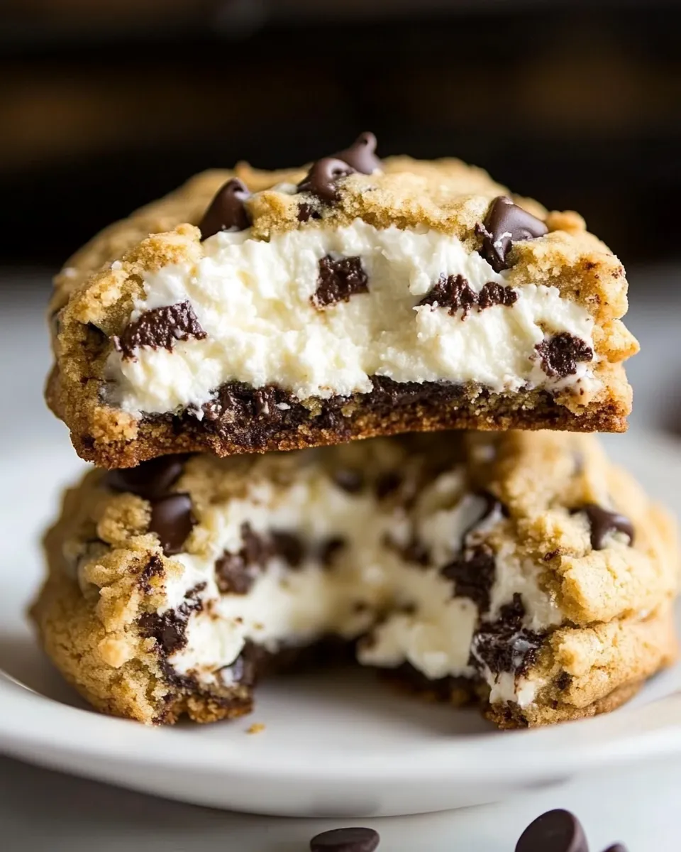 Delicious Cheesecake Chocolate Chip Cookies dish photo
