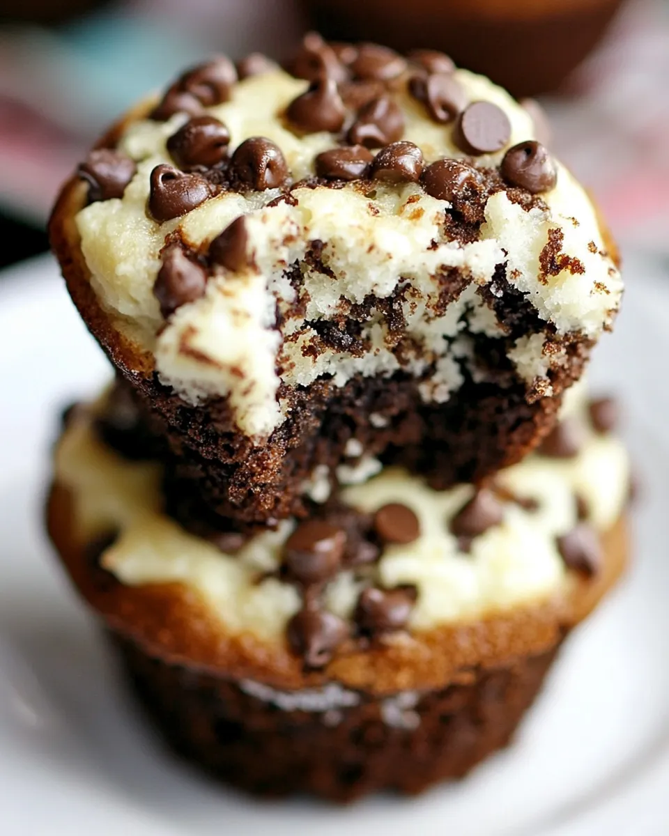 Classic Cheesecake Chocolate Chip Muffins image