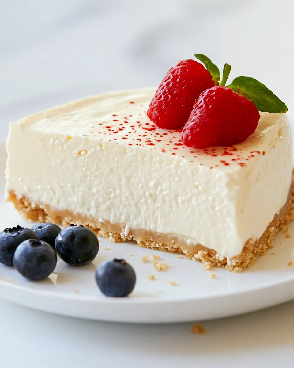 Classic Cheesecake Recipe (No Bake) image