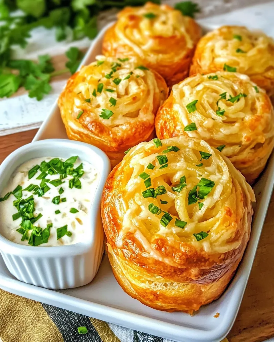 Classic Cheesy Garlic Cruffins dish photo