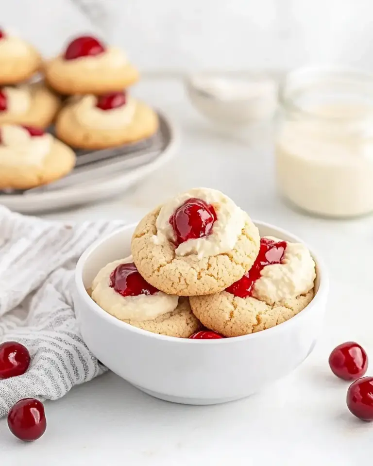 Homemade Cherry Cheesecake Cookies photo