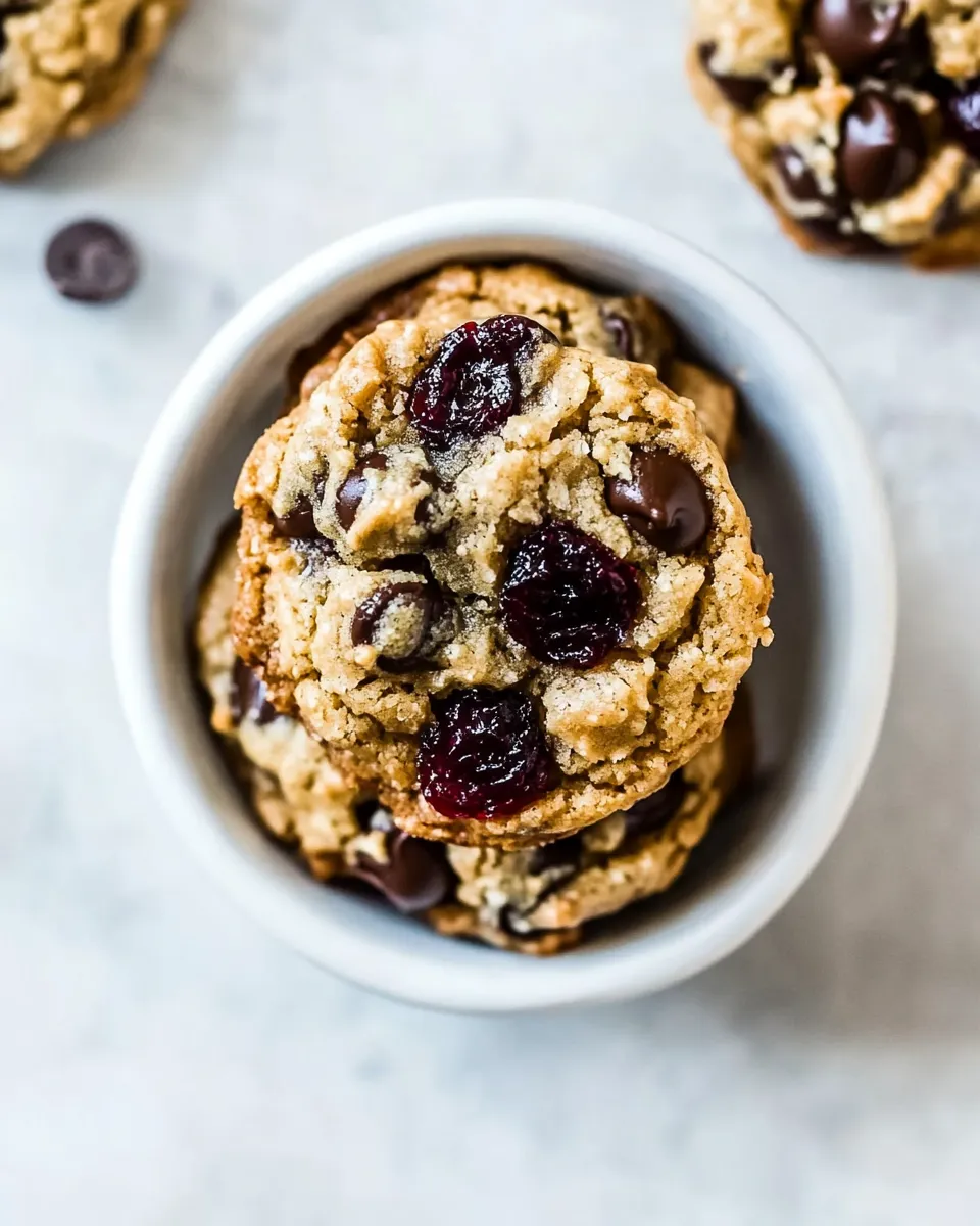 Easy Cherry Chocolate Chip Cookies dish photo