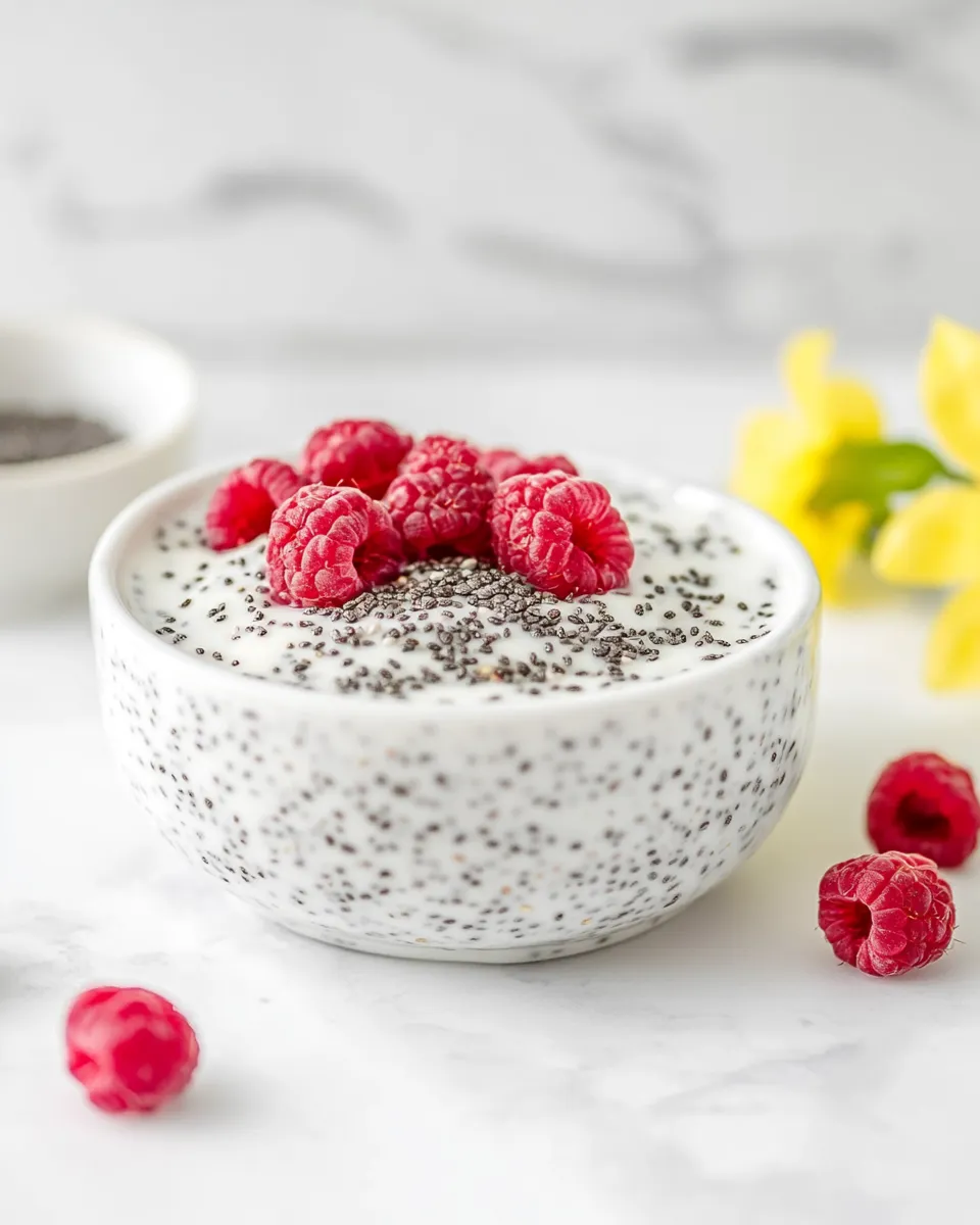 Easy Chia Seeds In Yogurt recipe image