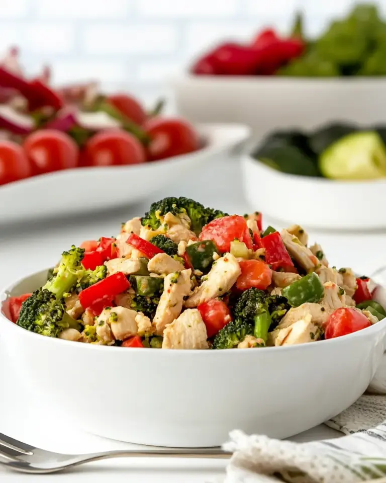 Homemade Chicken Broccoli Salad photo