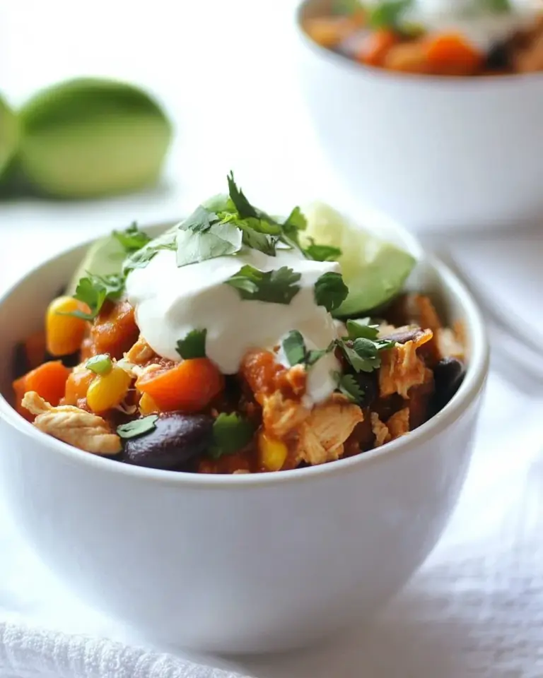 Homemade Chicken Enchilada Bowl recipe photo