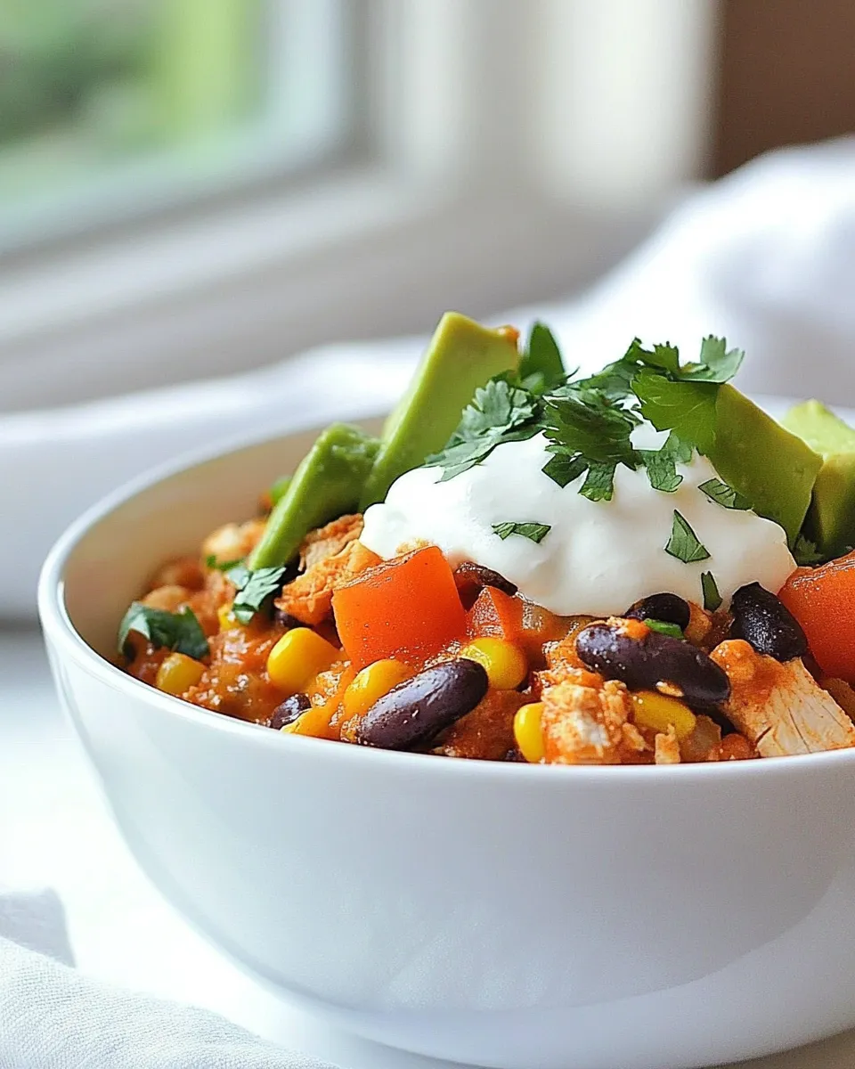 Classic Chicken Enchilada Bowl dish photo