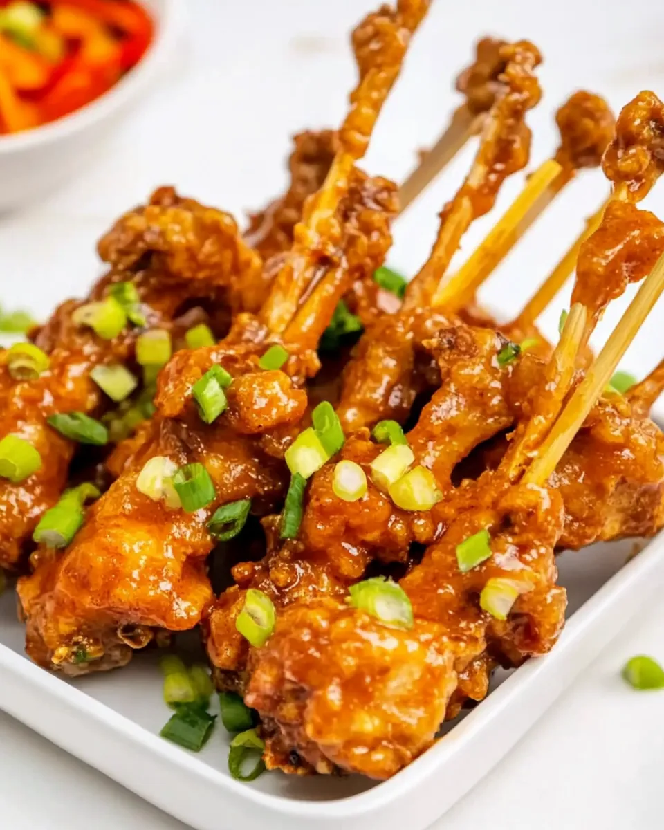 Homemade Chicken Lollipops photo