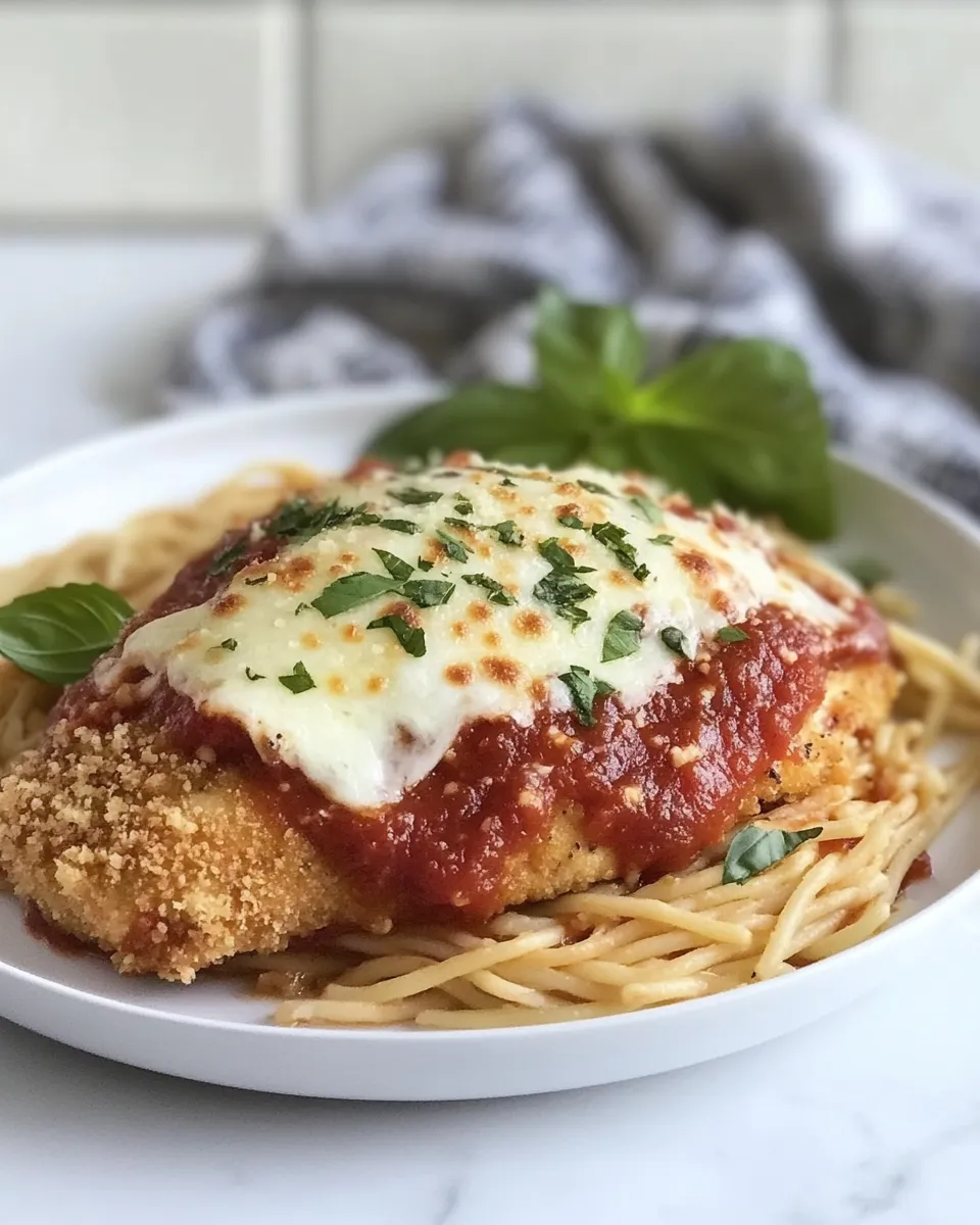 Classic Chicken Parmesan (Easy Recipe!) image