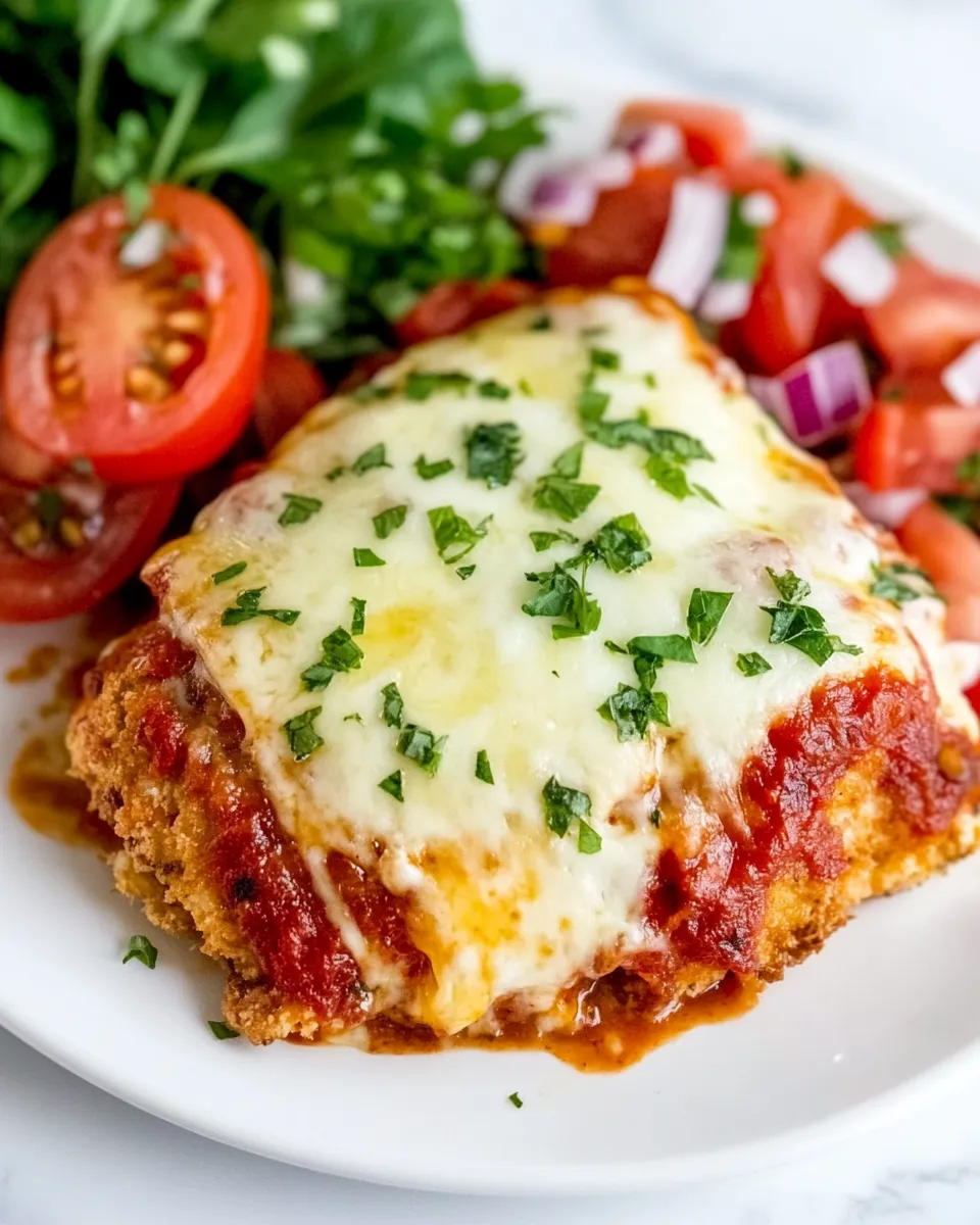 Easy Chicken Patty Parmesan recipe photo