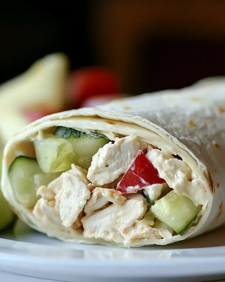 Homemade Chicken Salad Wrap Recipe photo