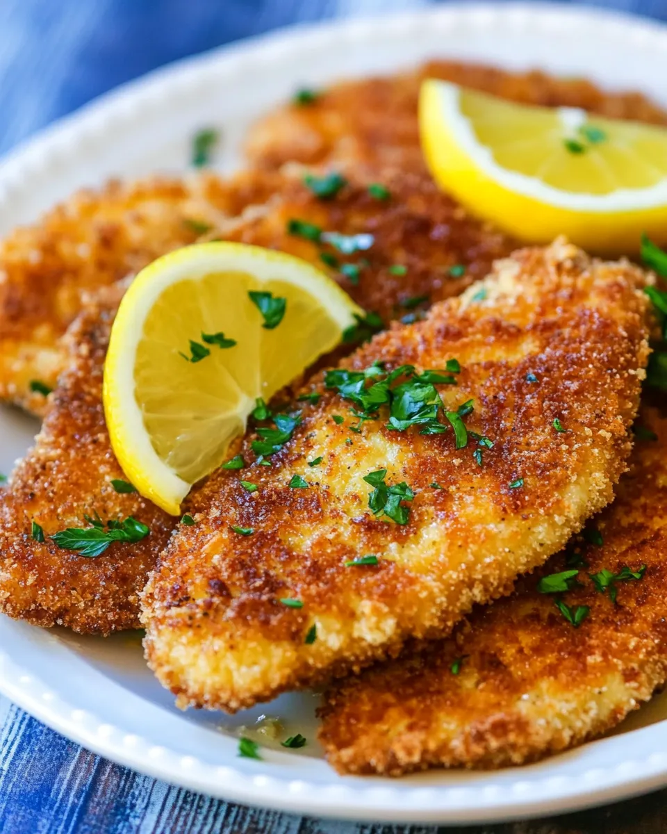 Homemade Chicken Schnitzel Recipe photo