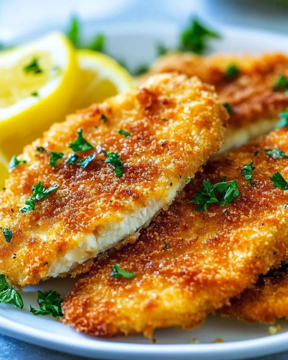 Classic Chicken Schnitzel Recipe image