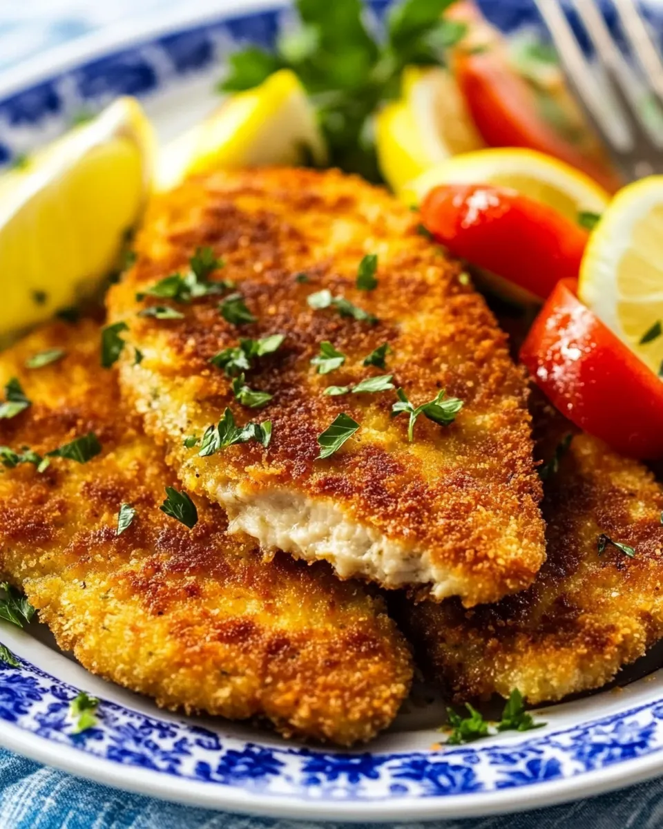 Easy Chicken Schnitzel Recipe recipe photo