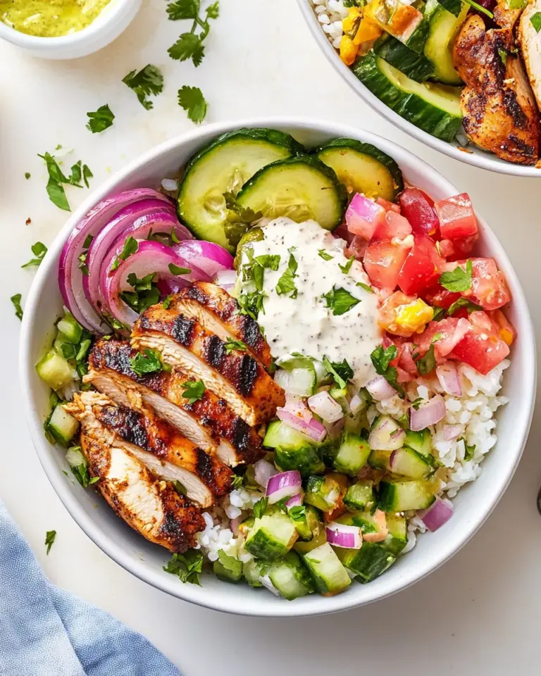 Homemade Chicken Shawarma Bowls recipe photo
