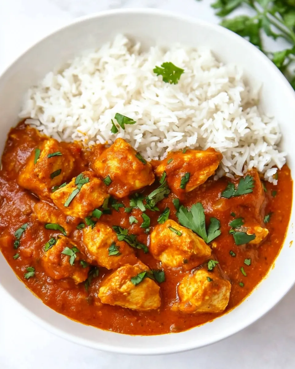 Homemade Chicken Tikka Masala Slow Cooker Recipe photo