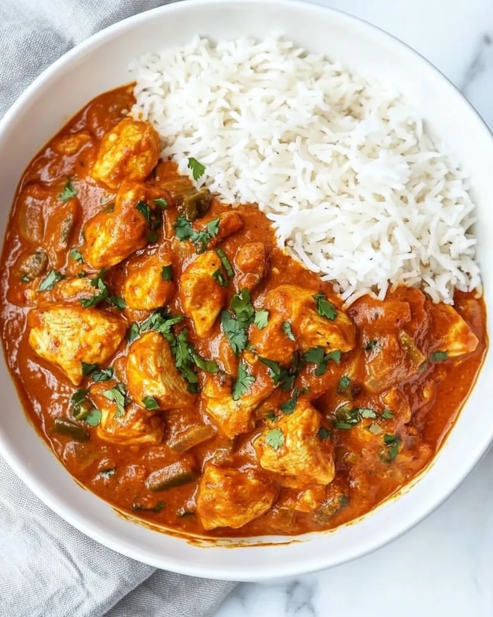 Delicious Chicken Tikka Masala Slow Cooker Recipe shot