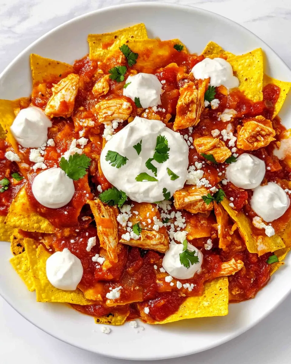 Classic Chilaquiles with Chicken image