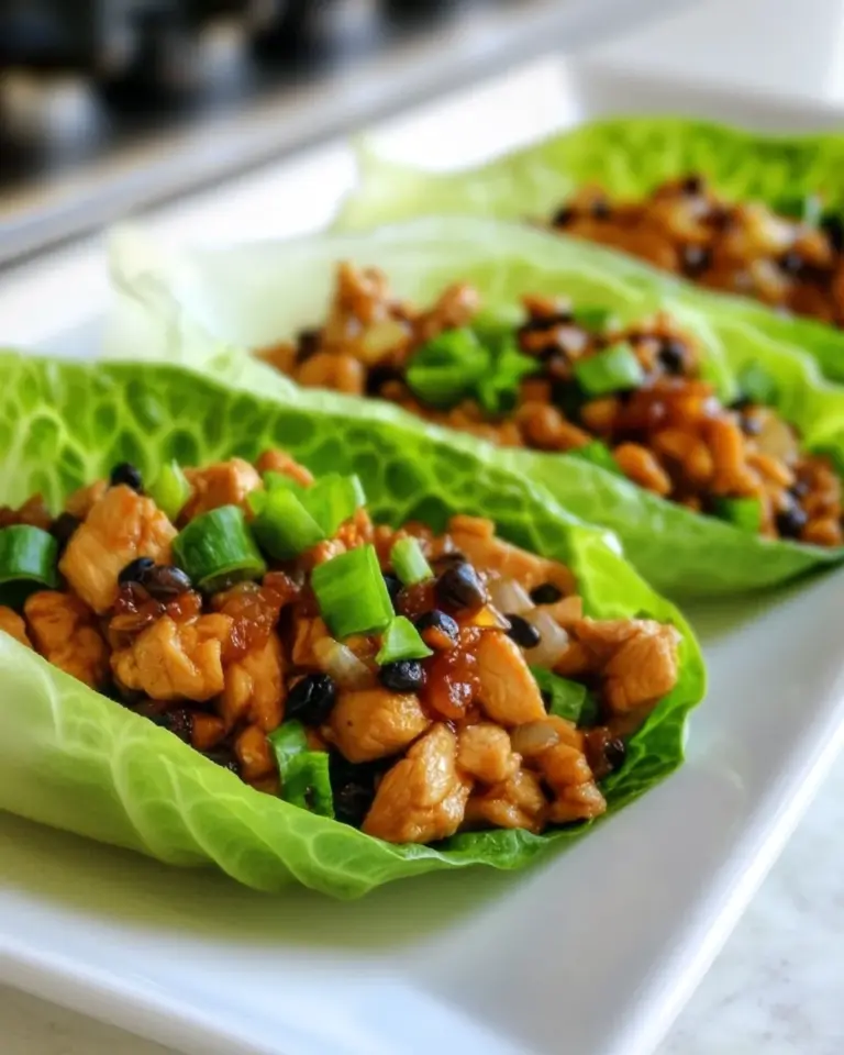 Homemade Chinese Chicken Lettuce Wraps photo