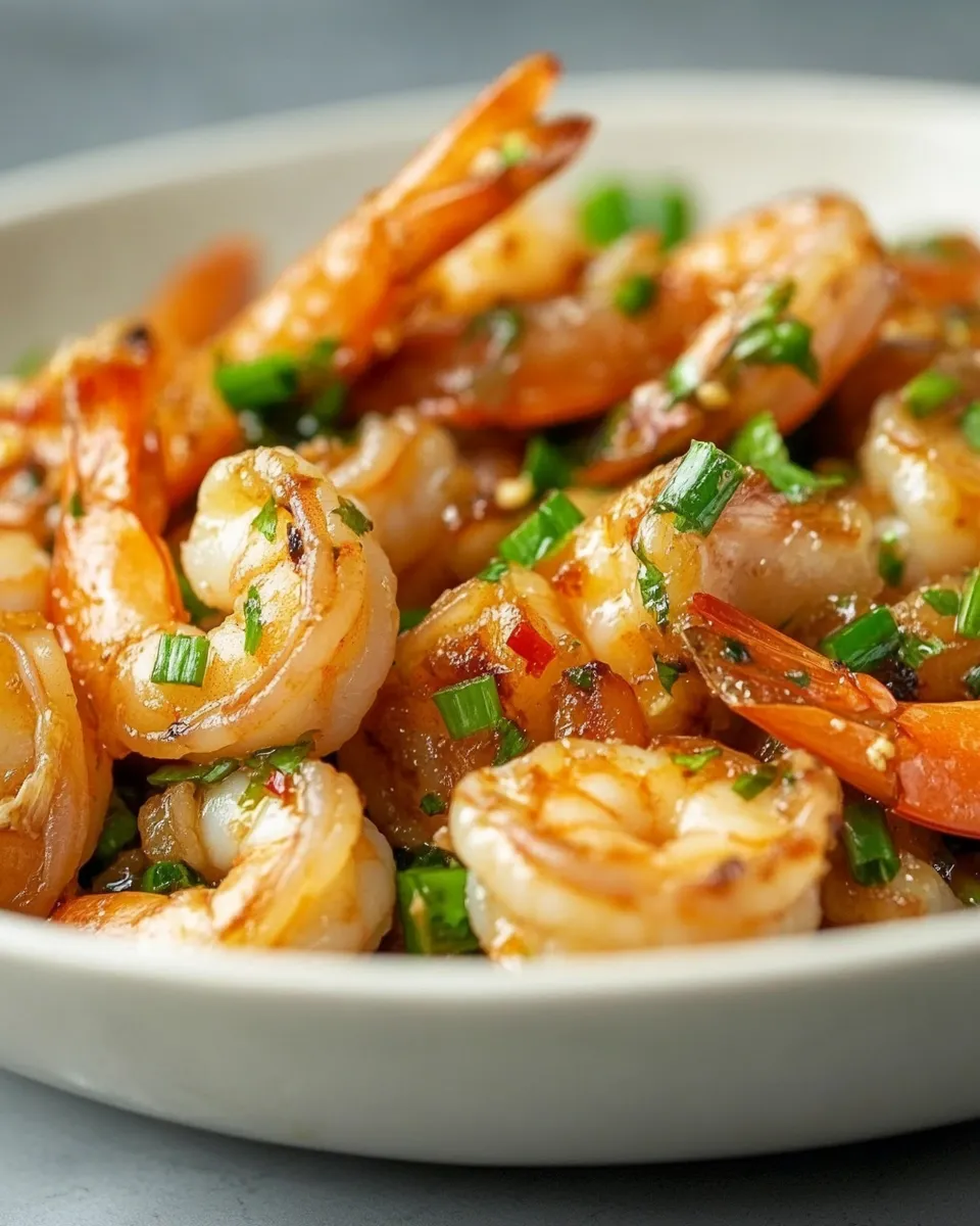 Homemade Chinese Shrimp Stir Fry Recipe photo