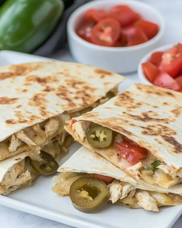 Homemade Chipotle Chicken Quesadillas recipe photo