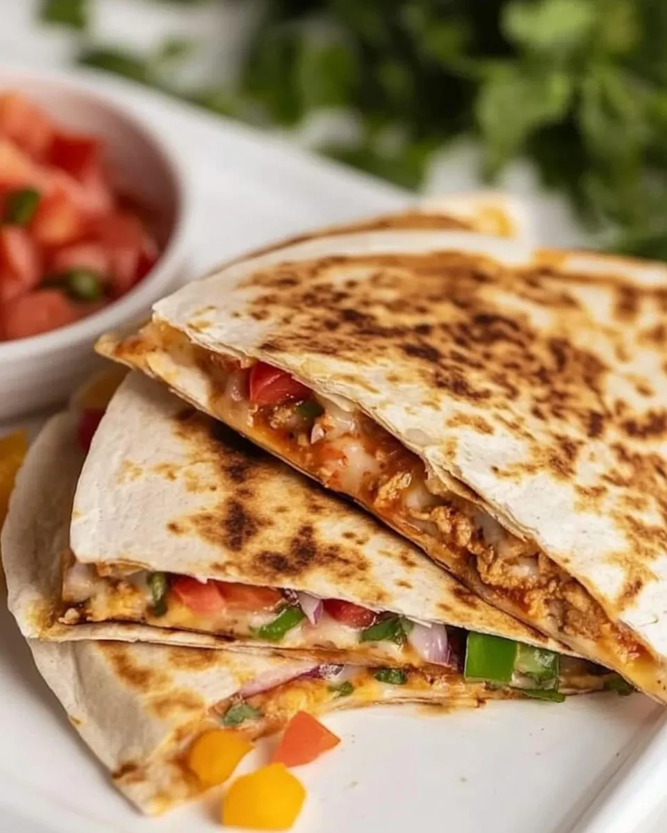 Delicious Chipotle Quesadillas (Viral TikTok Recipe) plate image