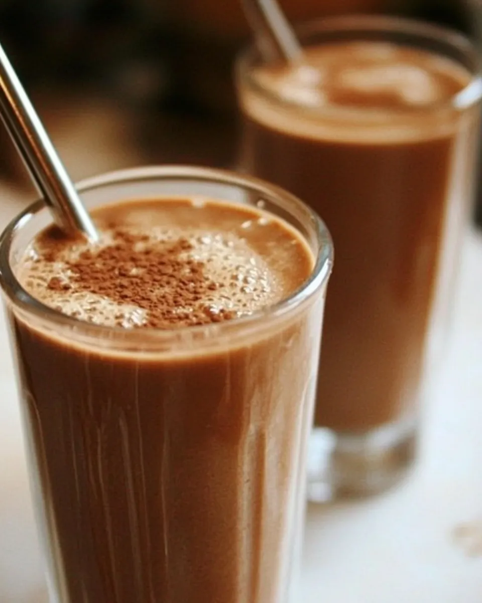Delicious Chocolate-Coffee Milkshakes photo