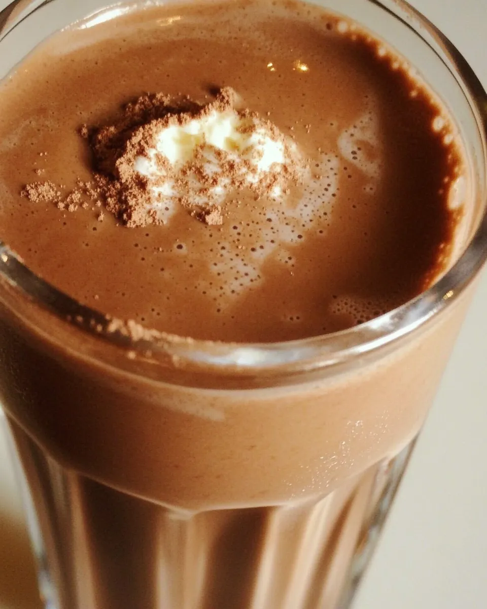 Quick Chocolate-Coffee Milkshakes food shot