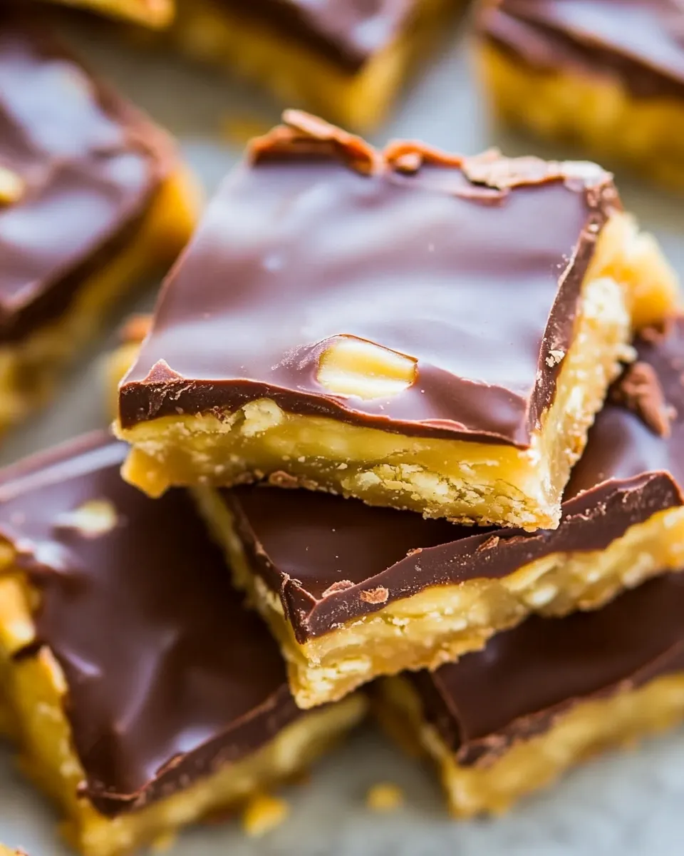 Homemade Chocolate-Covered Microwave Peanut Brittle photo
