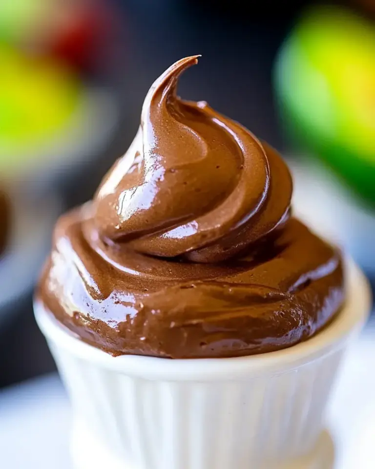 Homemade Chocolate Avocado Frosting photo