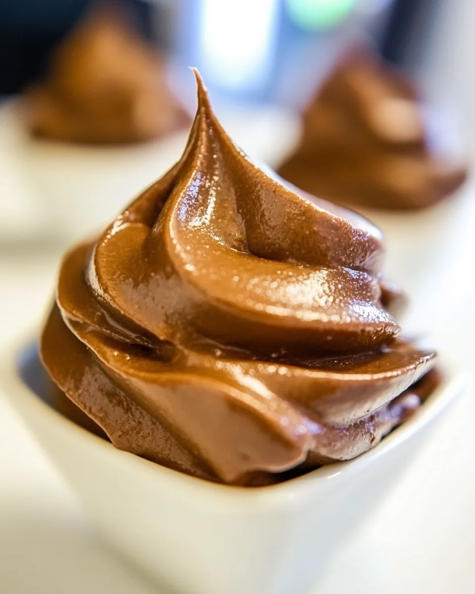 Classic Chocolate Avocado Frosting recipe image