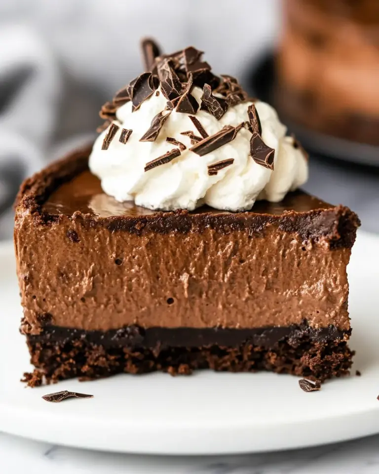 Homemade Chocolate Brownie Cheesecake photo