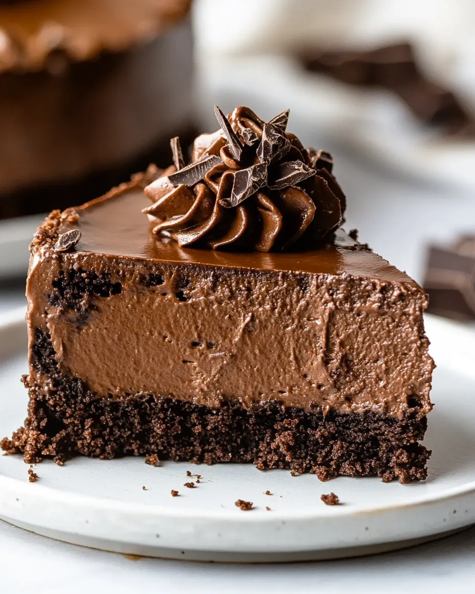 Classic Chocolate Brownie Cheesecake image
