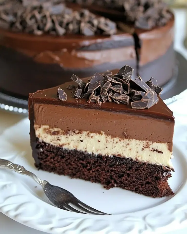 Homemade Chocolate Cheesecake Cake recipe photo
