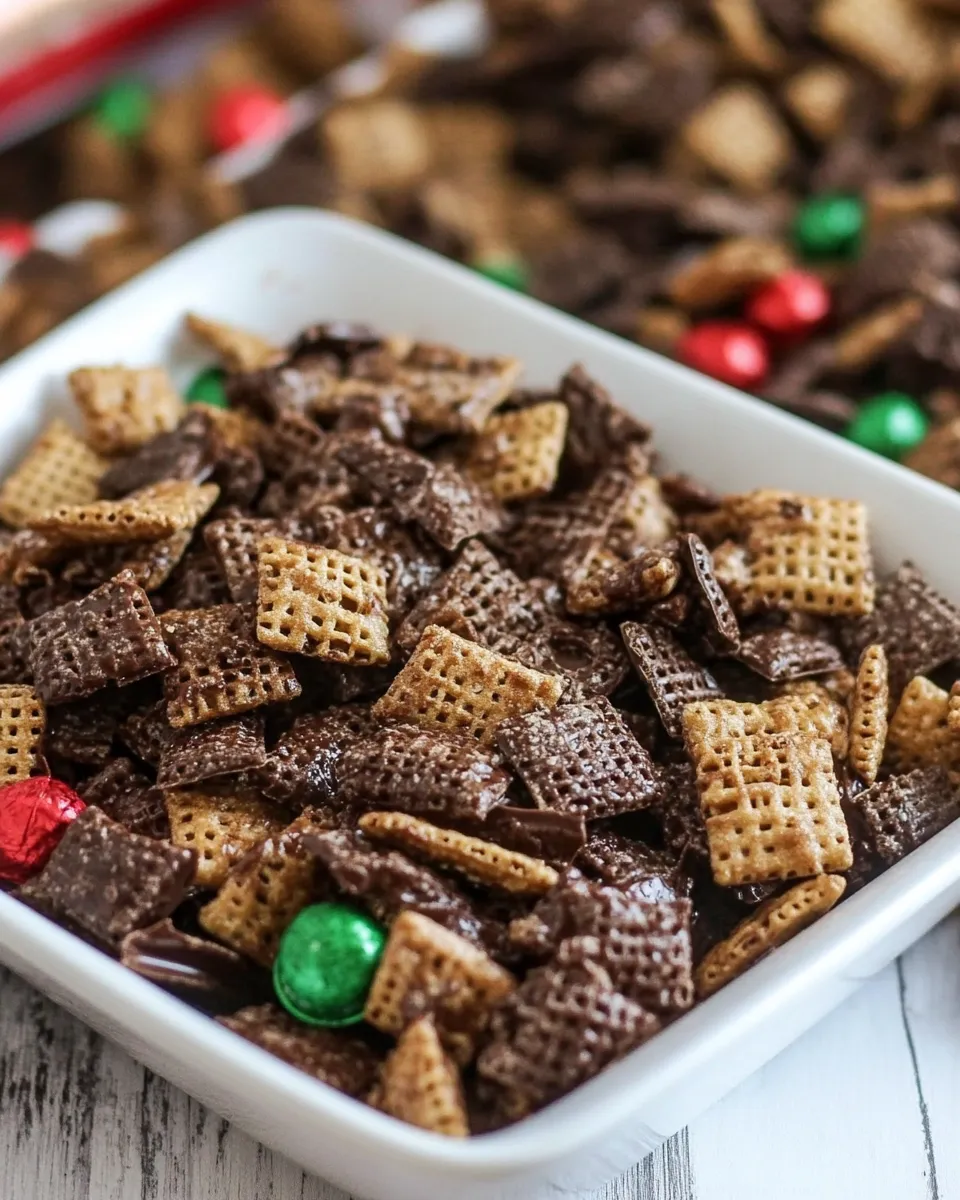 Classic Chocolate Chex Mix image