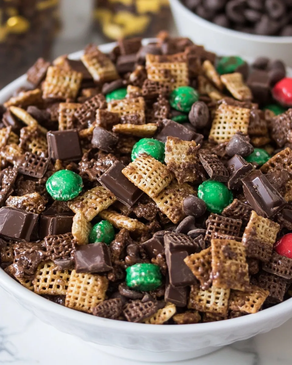 Easy Chocolate Chex Mix recipe photo