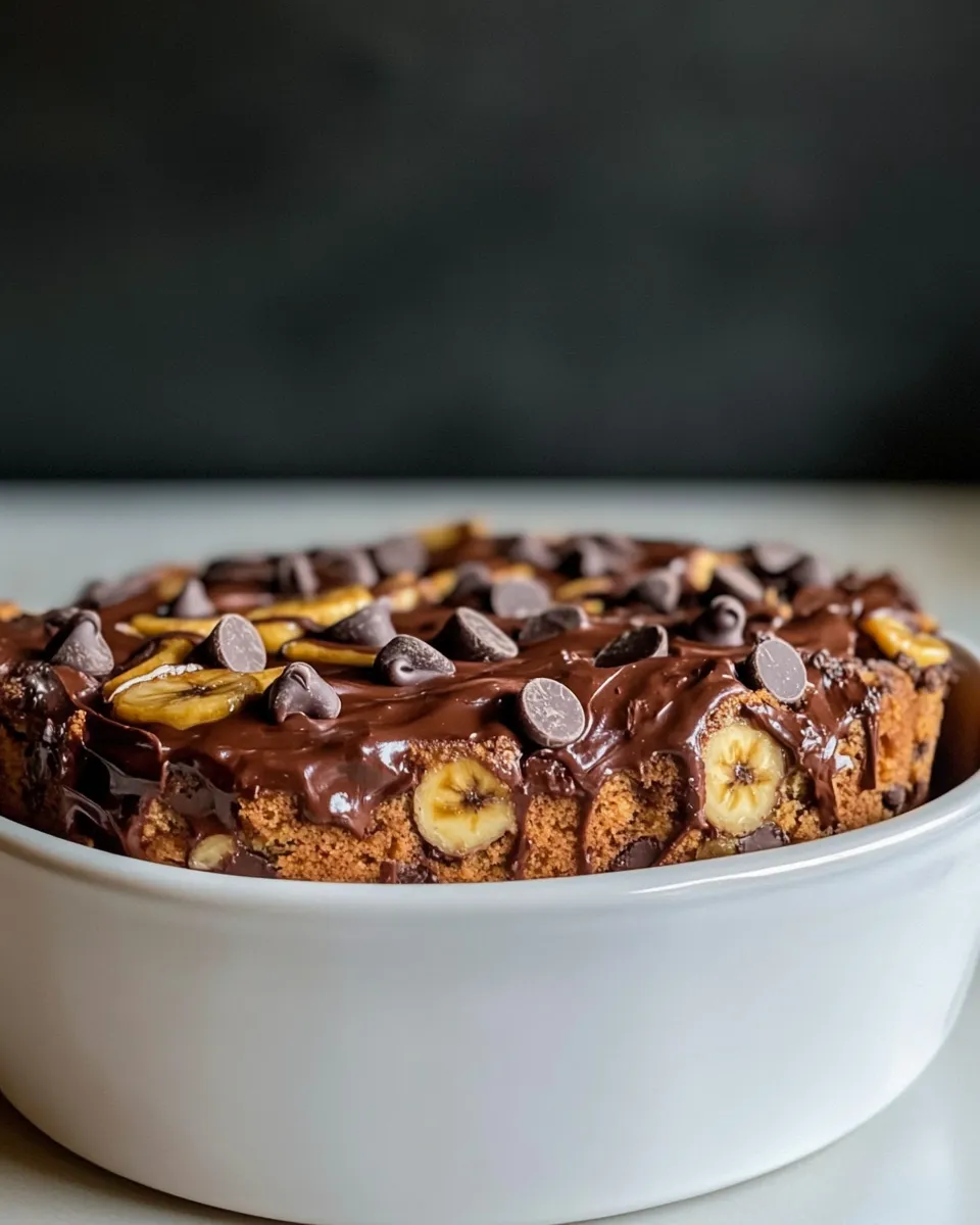 Homemade Chocolate Chip Banana Cake photo