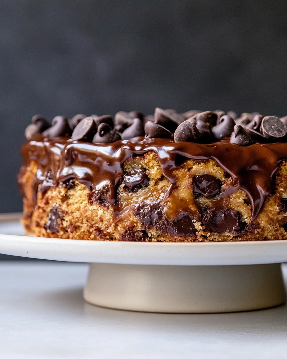 Classic Chocolate Chip Banana Cake image