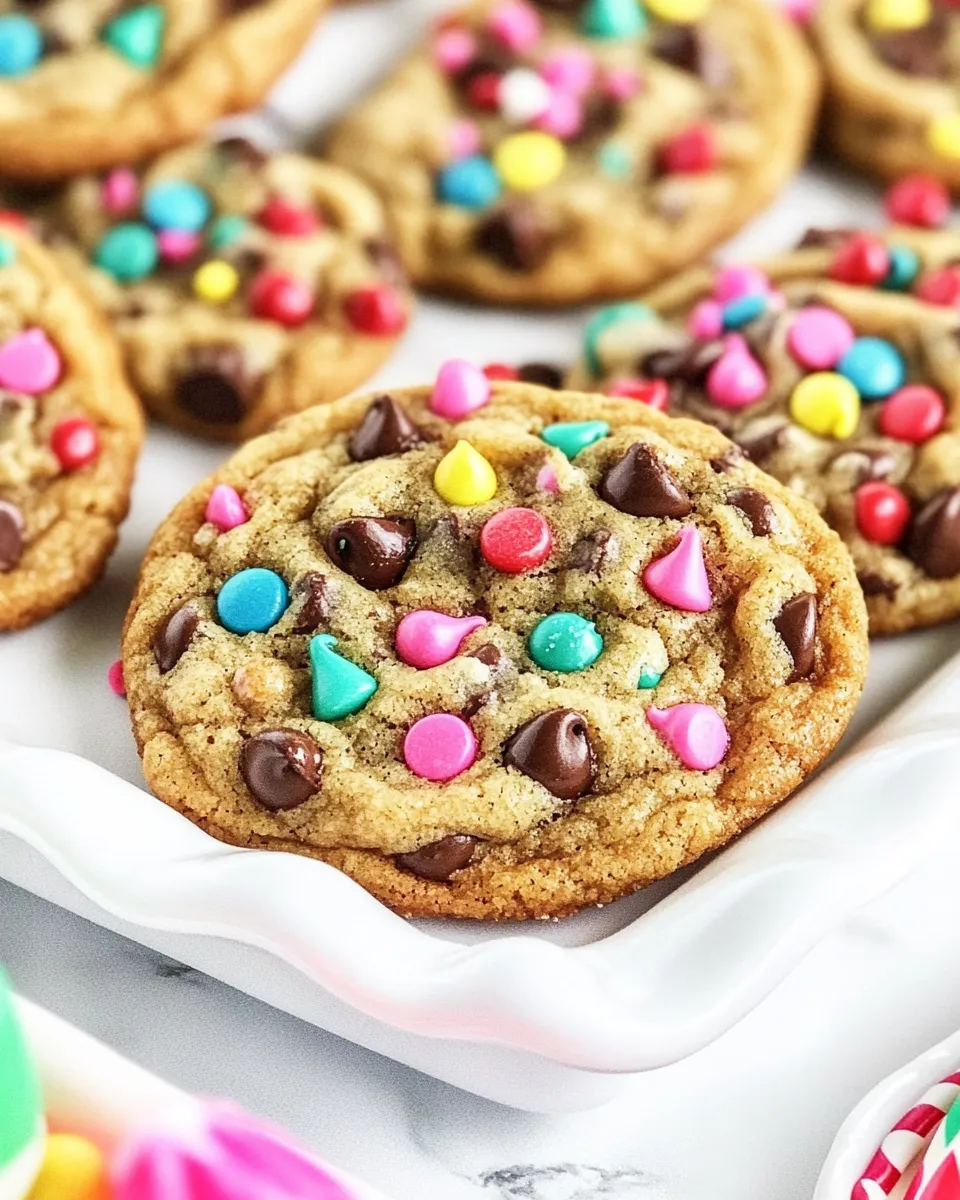 Homemade Chocolate Chip Birthday Cookies photo