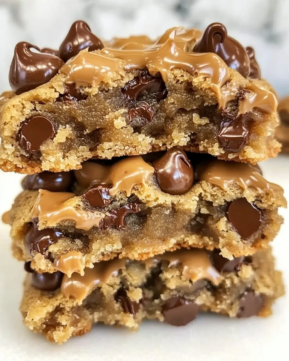 Easy Chocolate Chip Biscoff Cookies dish photo