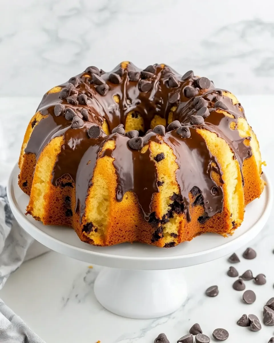Delicious Chocolate Chip Bundt Cake picture