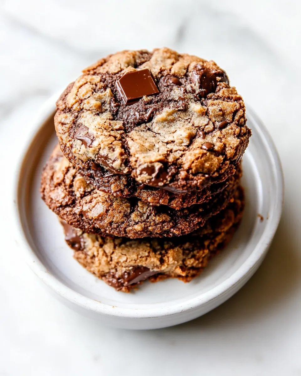 Homemade Chocolate Chocolate-Chip Cookies recipe photo