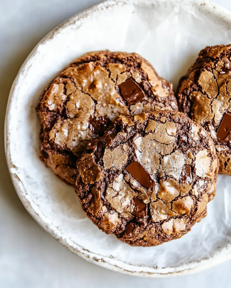 Classic Chocolate Chocolate-Chip Cookies dish photo