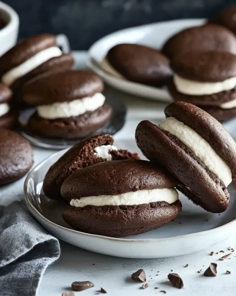 Homemade Chocolate Gobs (aka Whoopie Pies) recipe photo