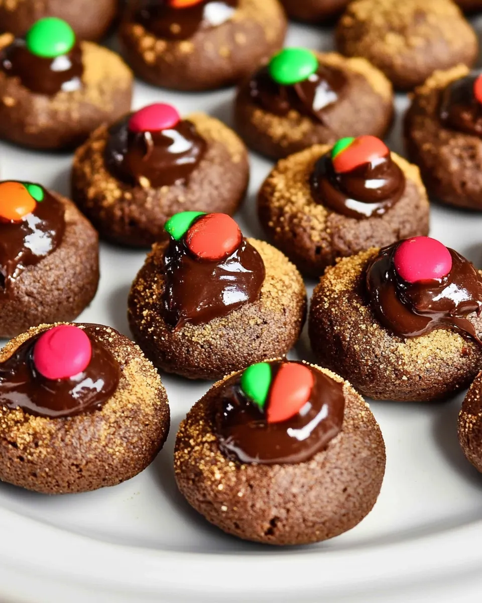 Homemade Chocolate Kiss Peanut Butter Blossoms photo