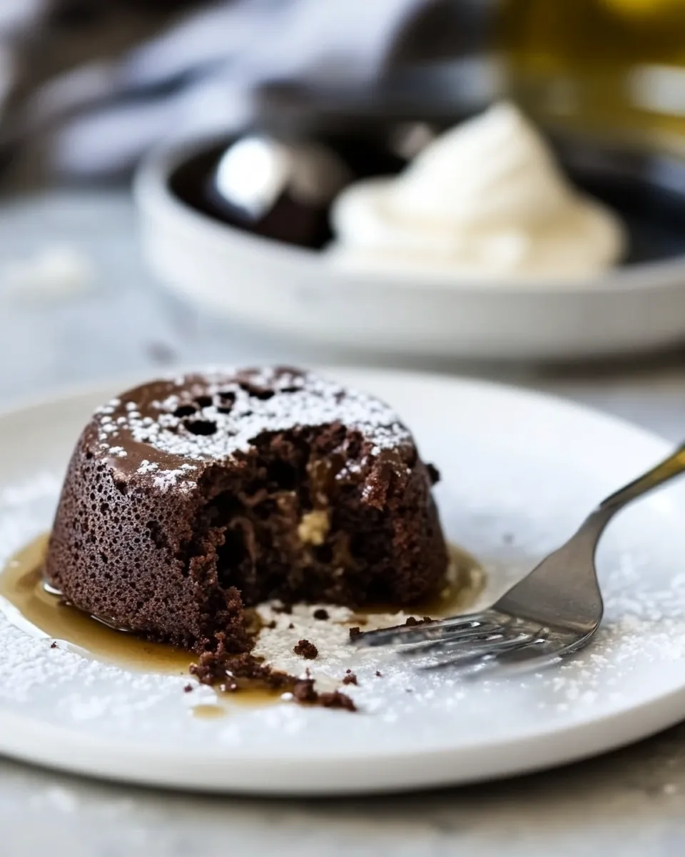 Homemade Chocolate Lava Cake Recipe (Gluten-Free & Paleo) photo