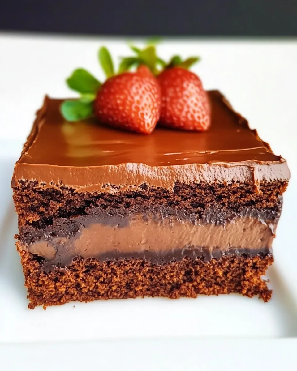 Easy Chocolate Magic Cake recipe image