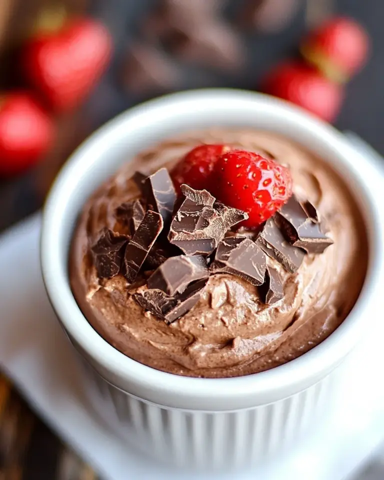 Homemade Chocolate Mousse For Two Recipe photo